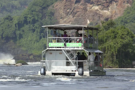 Murchison Falls Adventure: Budget-Friendly Safari Embark on our thrilling Big Five of Africa Safari