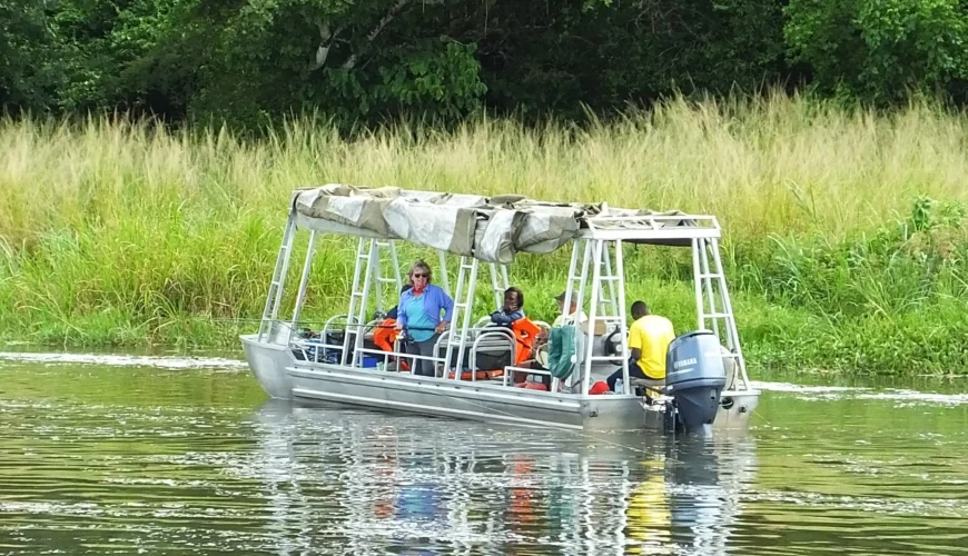 Mubaku Community Boat Safari with Pamoja Safaris: The Hidden Treasure of Murchison Falls National Park Looking for a unique way to explore Murchison Falls National Park?: Embark on a 7-day Murchison Falls Fishing