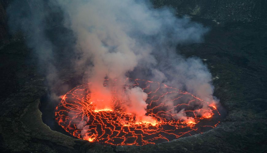 Nyiragongo Volcanic Mountain